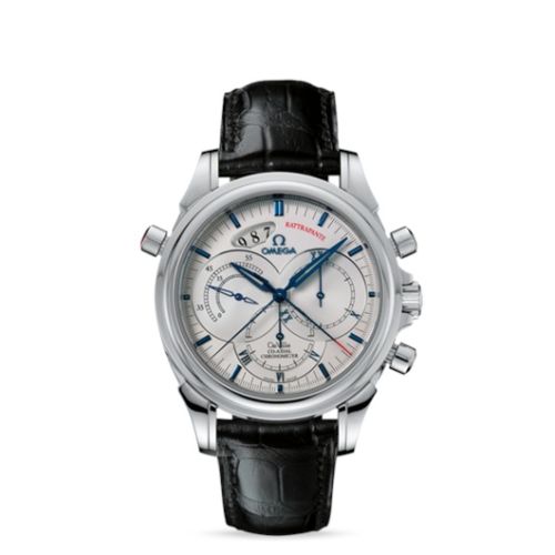 Omega De Ville Co-Axial 41 Chronoscope Rattrapante Stainless Steel / Silver